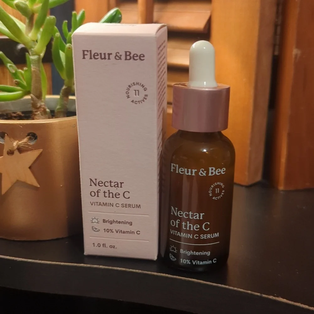 Fleur & Bee Necta Of The C Vitamin C Facial Serum Antioxidants Aloe NEW NICE - Picture 7 of 12